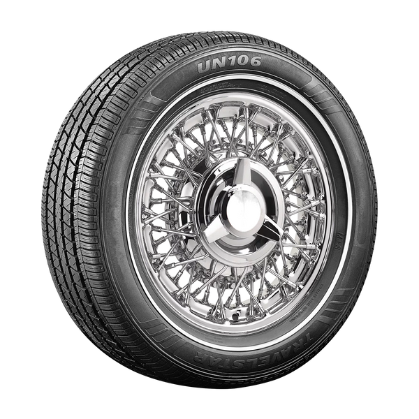 Travelstar Classic Radial UN106 Whitewall 9 mm 225/60-17