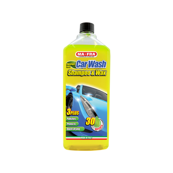 MA-FRA Car Wash Shampoo & Wax 1 L