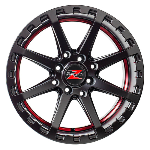 Barzetta ATV Satin Black With Red Stripe