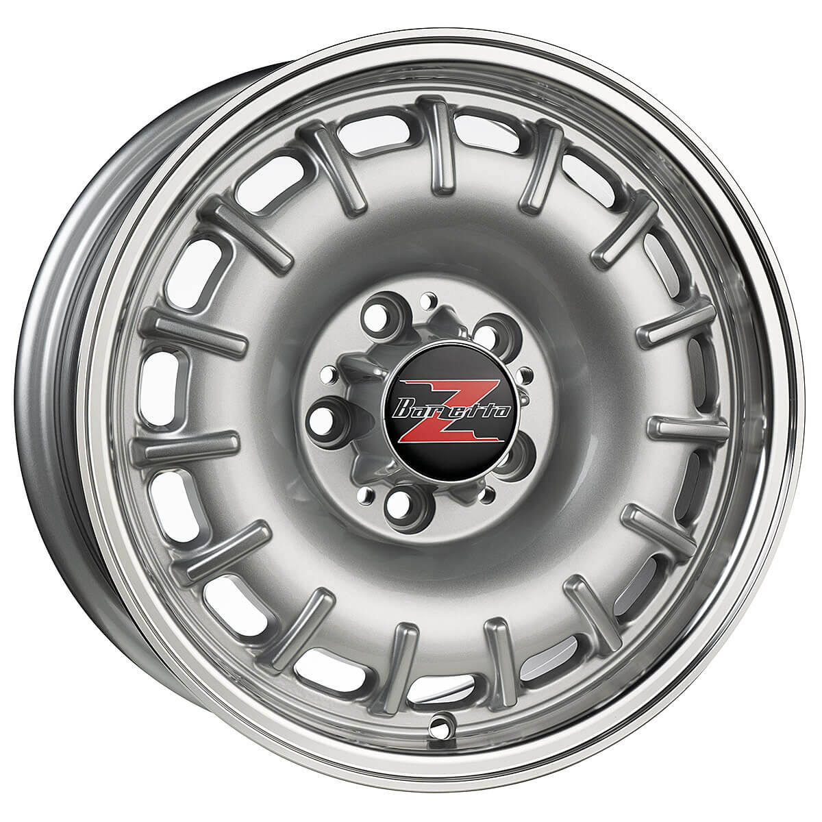 Barzetta Baroque Silver Polished Lip