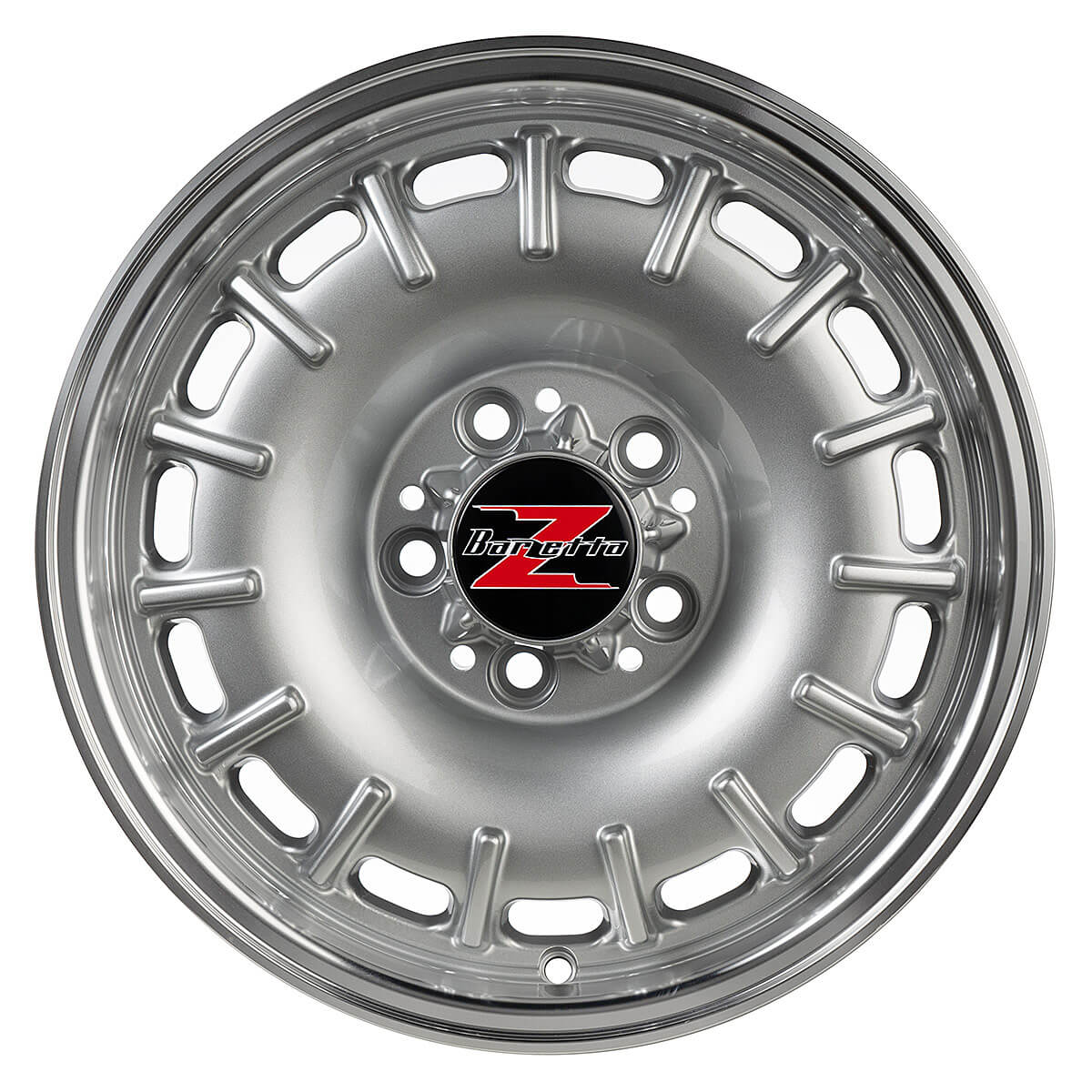 Barzetta Baroque Silver Polished Lip