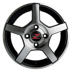 Barzetta Carrello Black Polished